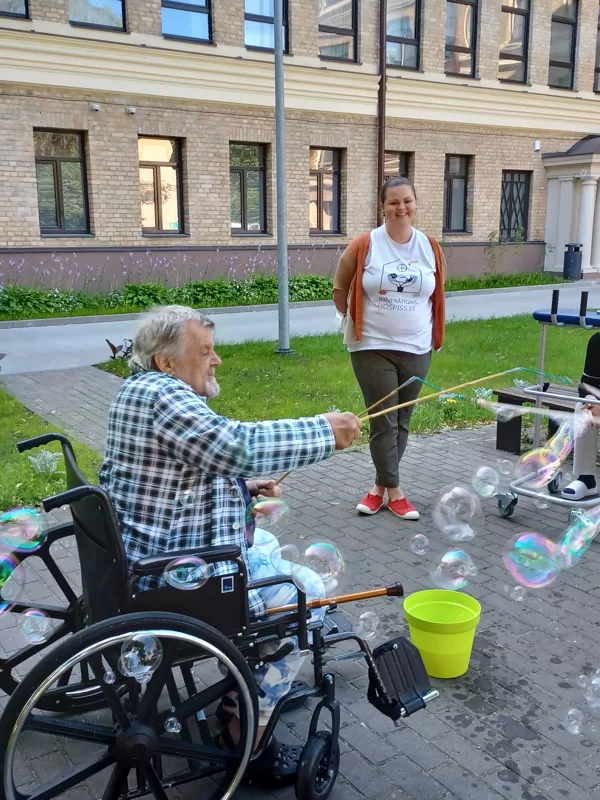 Foto: organizācija Hospis.lv